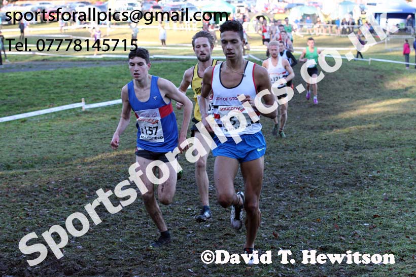 Senior mens National Cross Country Relay, Berry Hill Park, Mansfield. Photo:  David T. Hewitson/Sports for All Pics